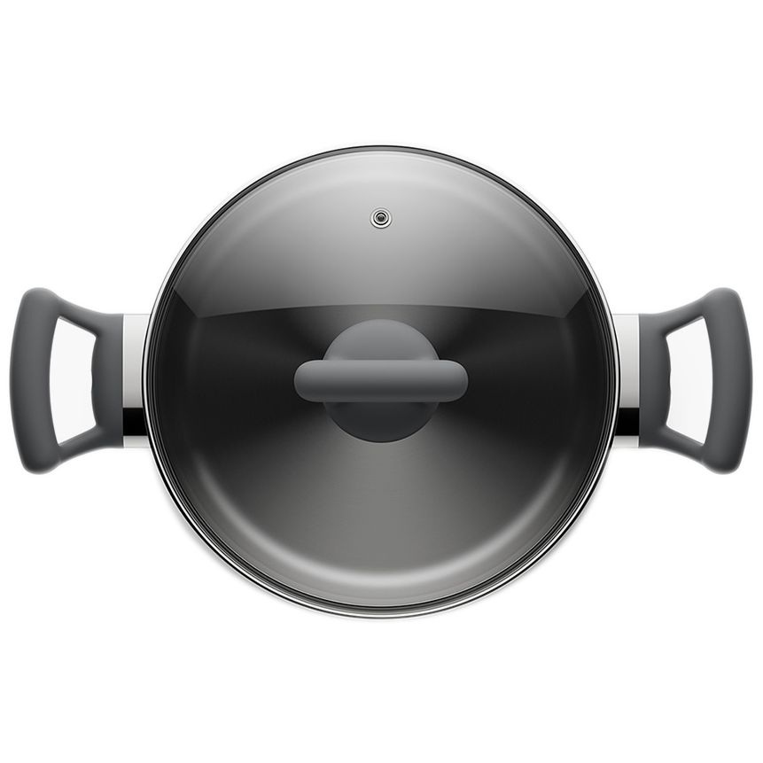 Кастрюля со стеклянной крышкой Vikki — изображение 3