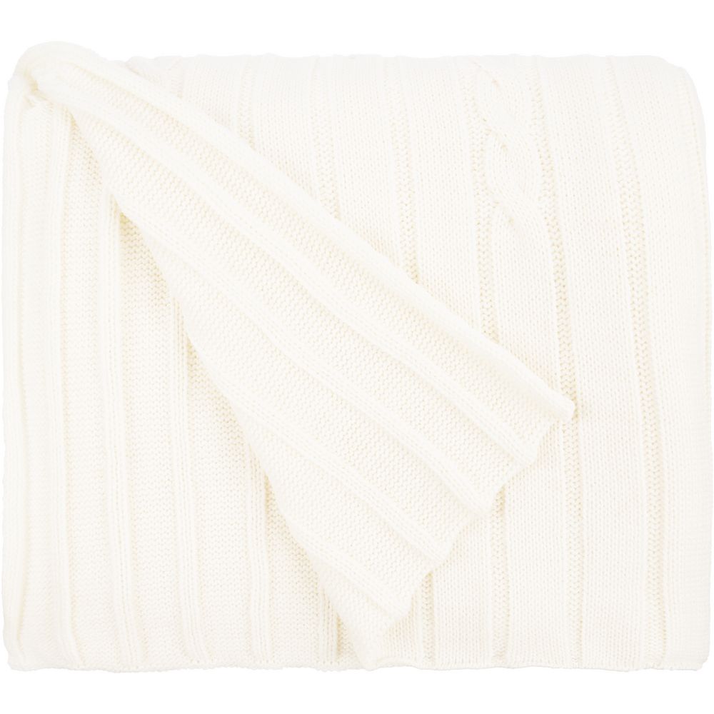 Плед Tressa, белый (молочный) — изображение 3