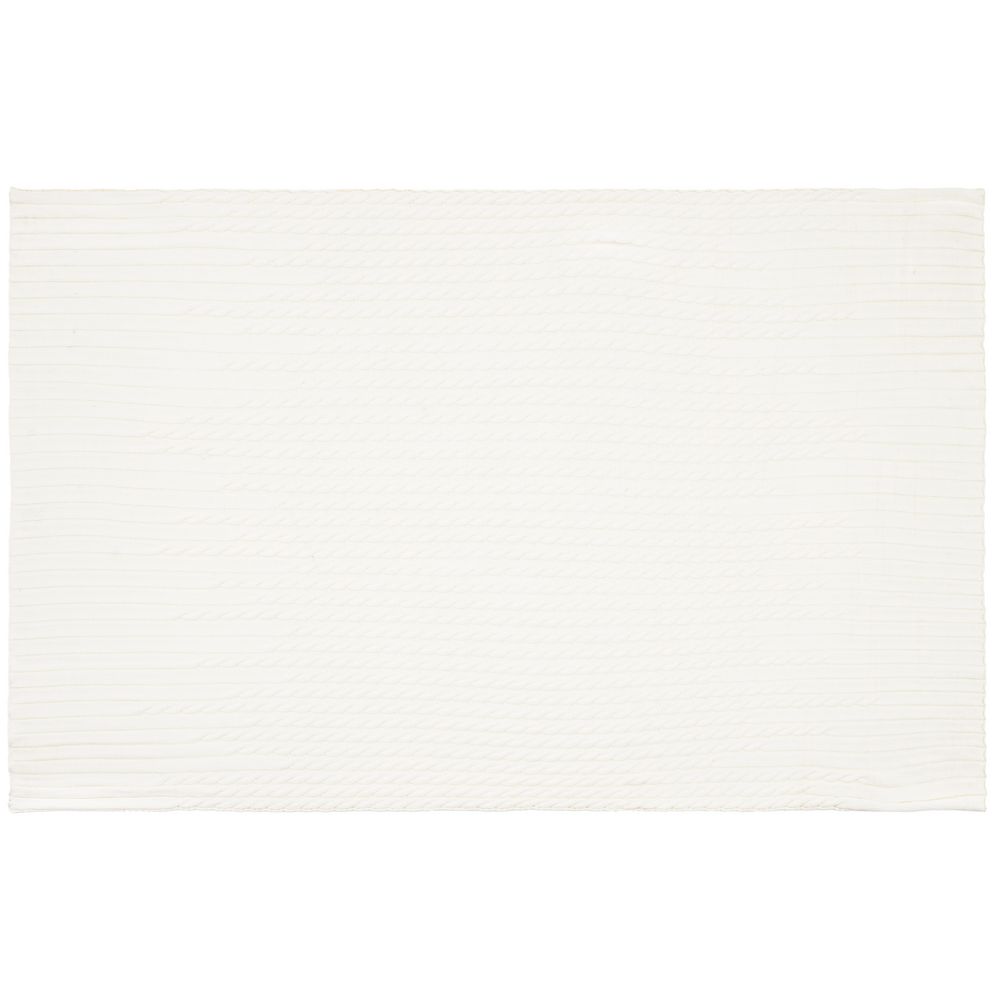 Плед Tressa, белый (молочный) — изображение 5