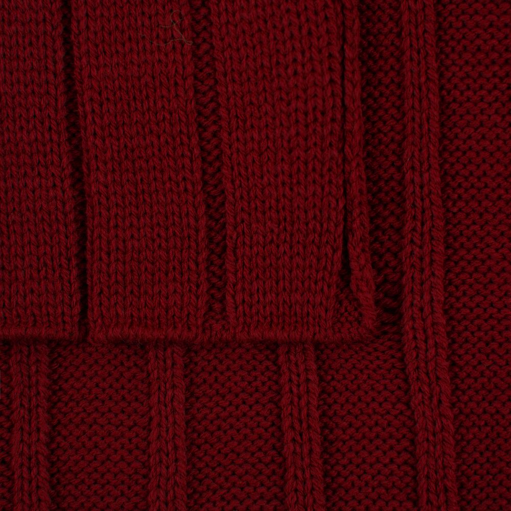 Плед Tressa, темно-красный — изображение 4