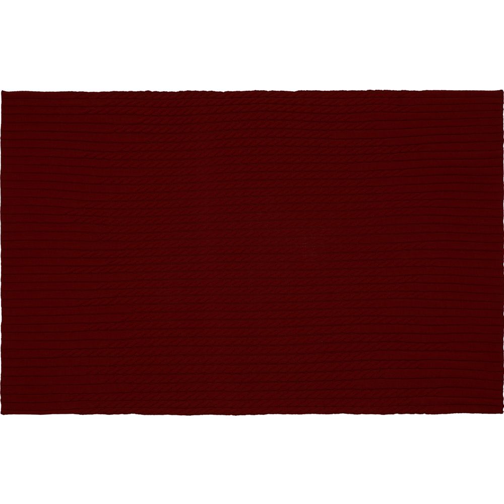 Плед Tressa, темно-красный — изображение 5