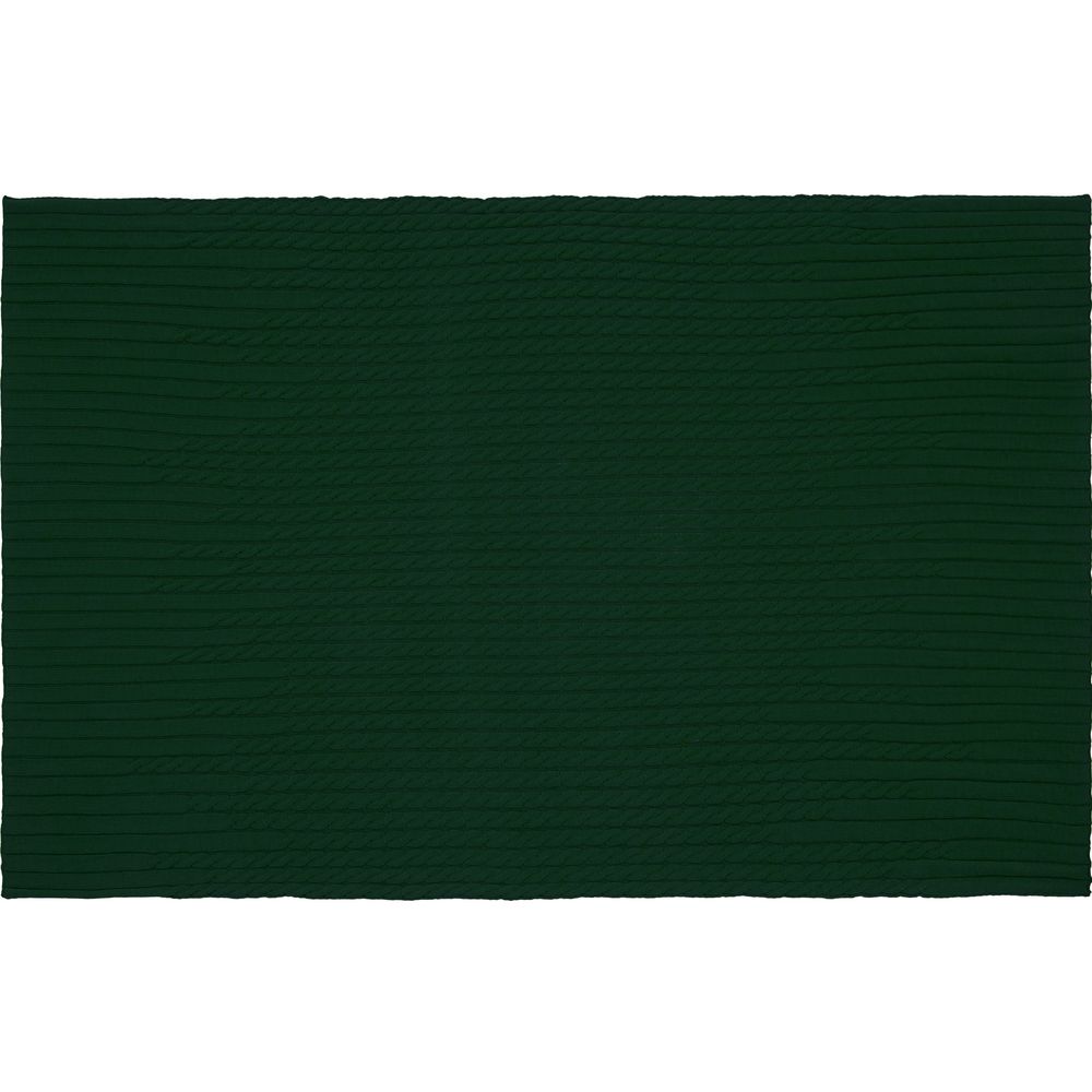 Плед Tressa, темно-зеленый — изображение 4