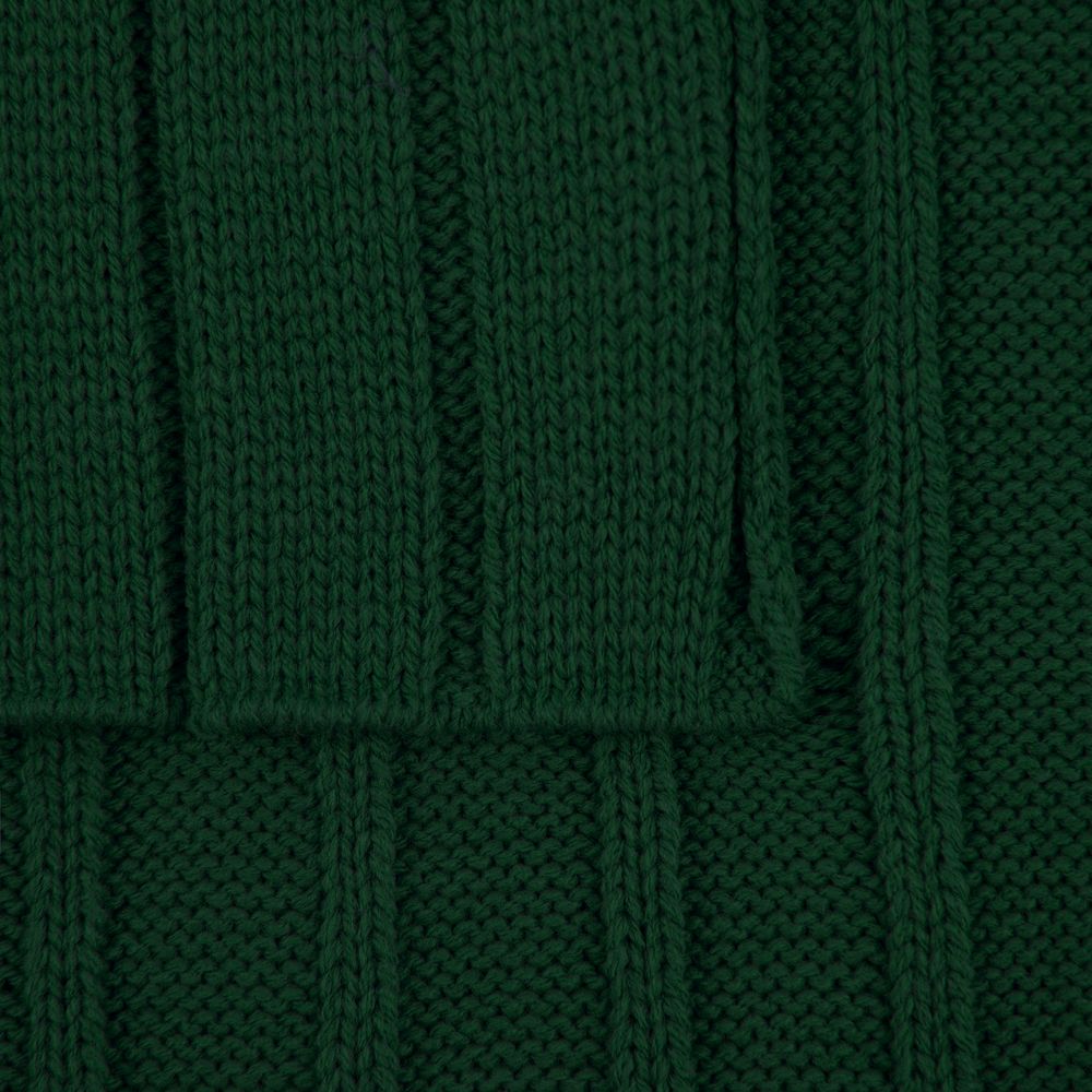 Плед Tressa, темно-зеленый — изображение 5