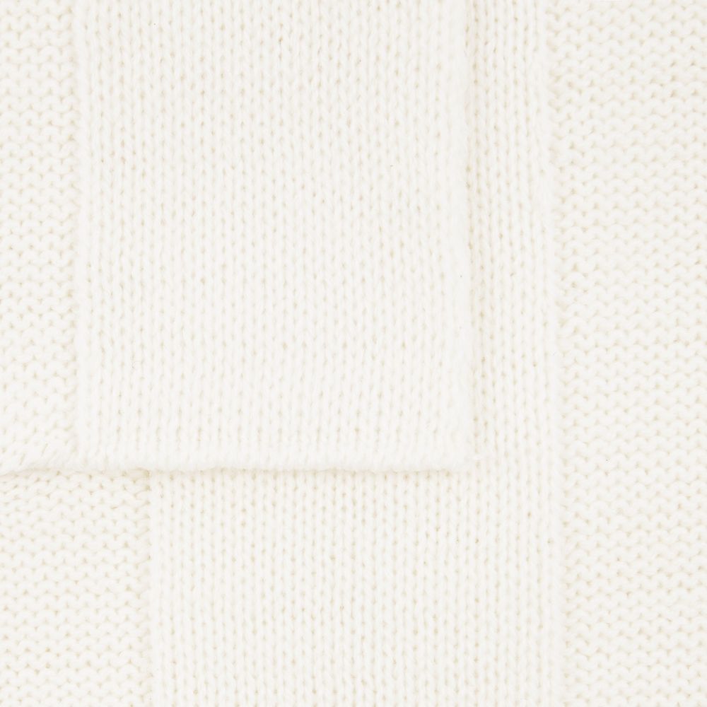 Плед Rombus, белый (молочный) — изображение 5