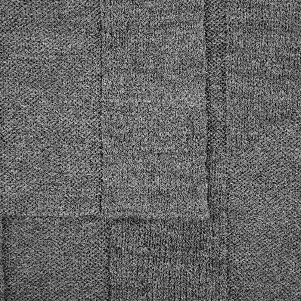 Плед Rombus, серый меланж — изображение 5