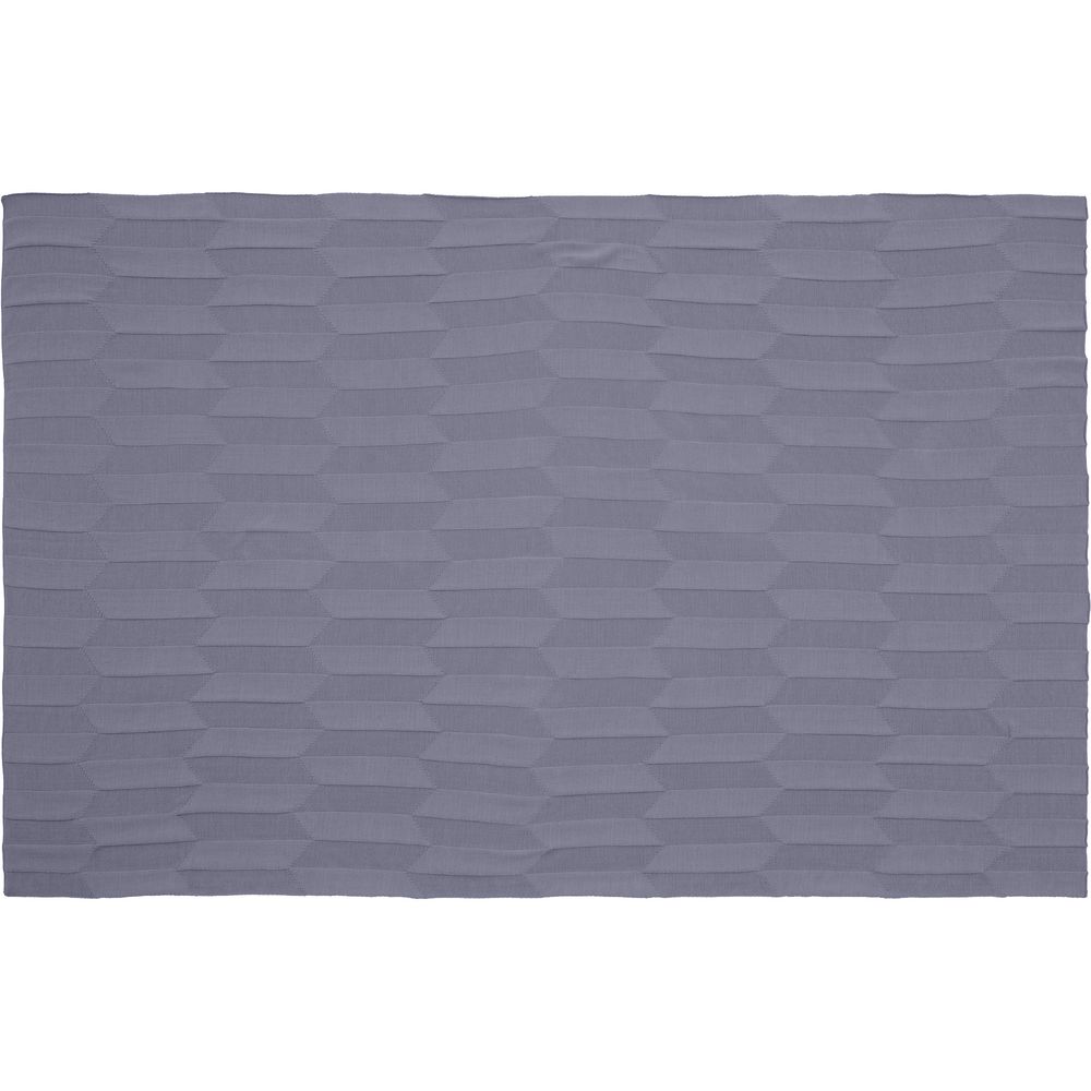 Плед Rombus, серый (стальной) — изображение 6