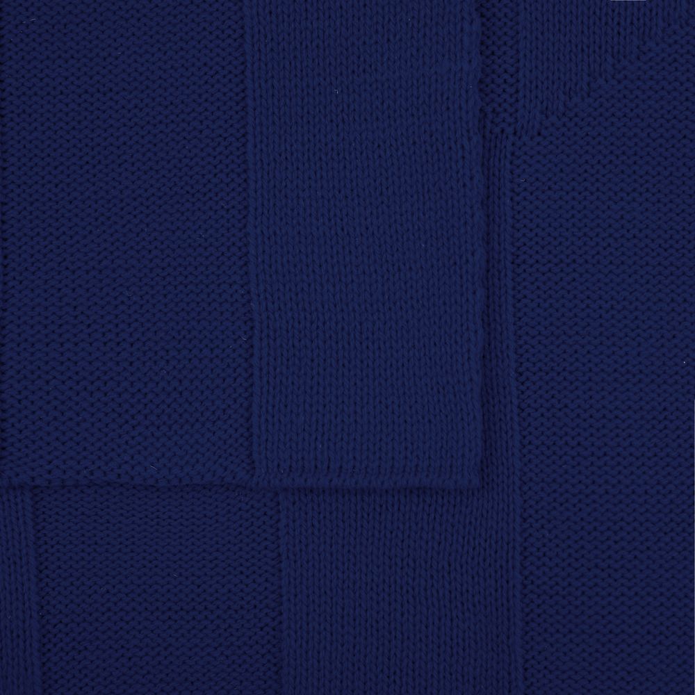 Плед Rombus, темно-синий (сапфир) — изображение 5