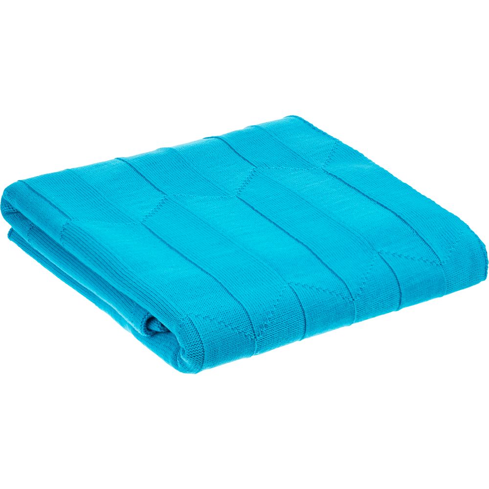 Плед Rombus, бирюзовый — изображение 3