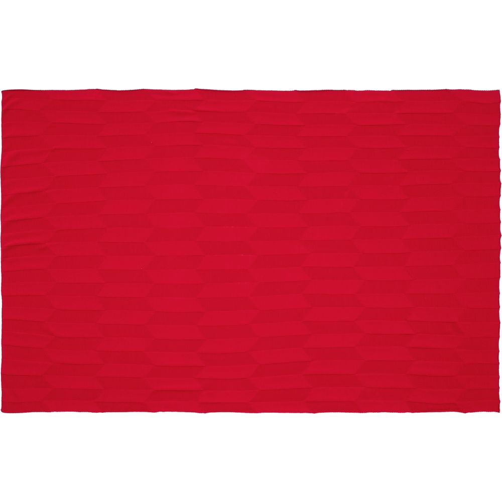 Плед Rombus, красный — изображение 6