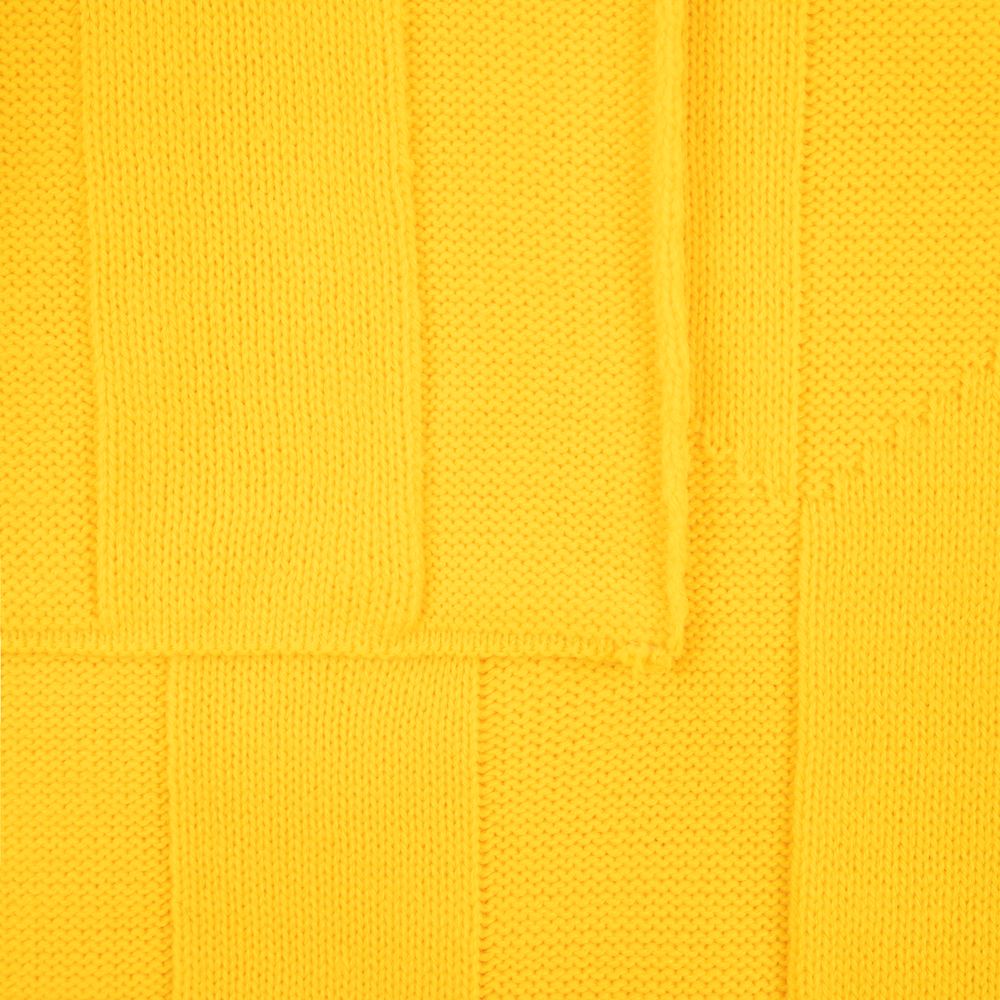 Плед Rombus, желтый — изображение 5