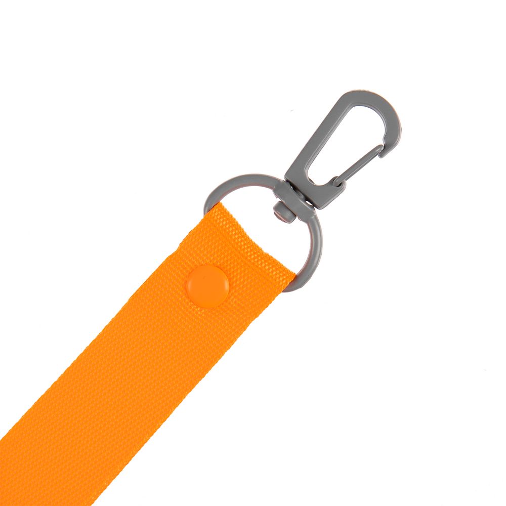 Стропа текстильная Fune 20 S, оранжевый неон, 30 см — изображение 5