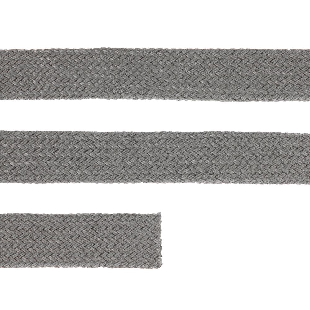 Плоский шнур Cord XL, серый, 160 см — изображение 3