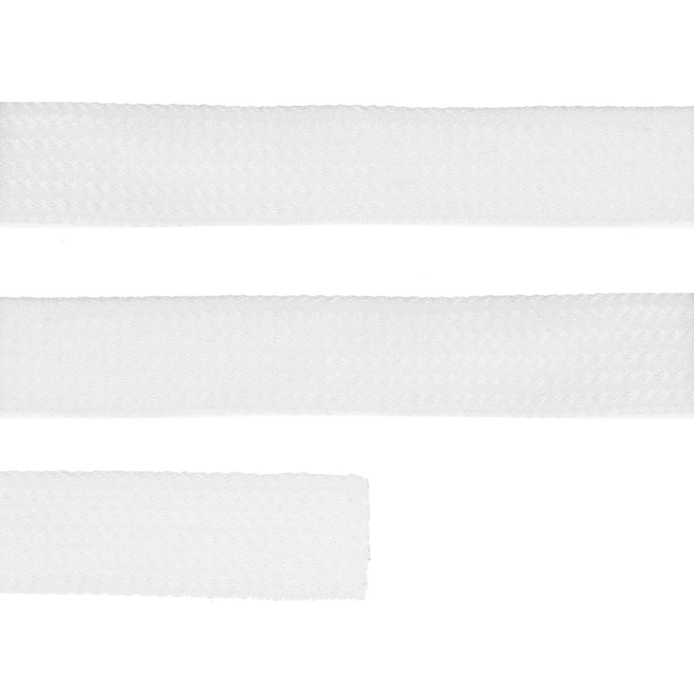 Плоский шнур Cord S, белый, 10 см — изображение 3