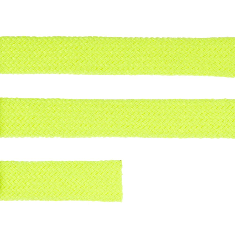Плоский шнур Cord M, желтый неон, 80 см — изображение 3