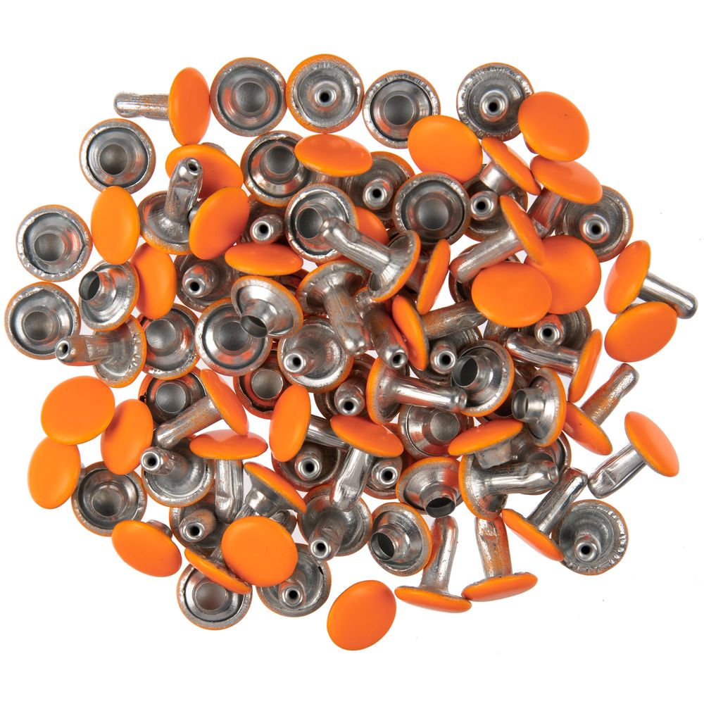 Заклепка Rivet, S, оранжевый неон — изображение 3