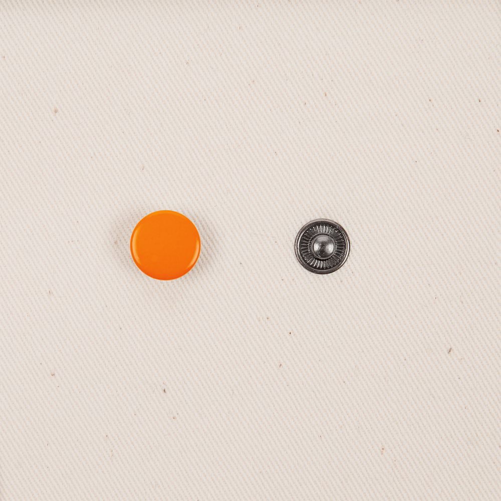 Кнопка Clavis, M, оранжевый неон — изображение 6