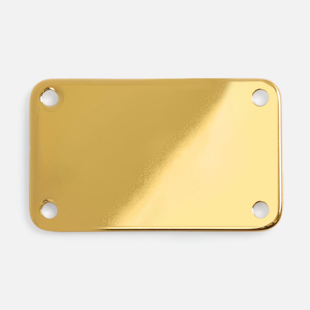 Шильдик металлический Furo, золотистый глянцевый — изображение 2