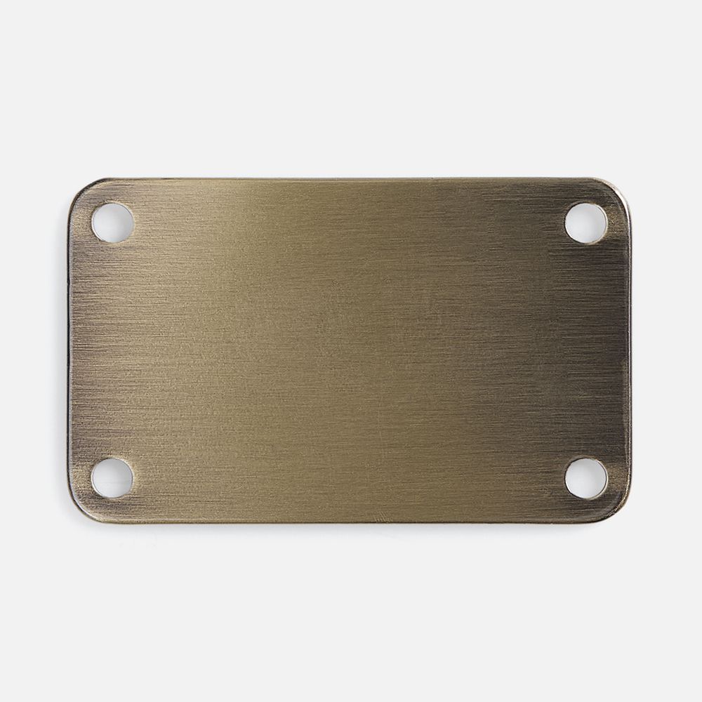 Шильдик металлический Furo, бронзовый — изображение 2