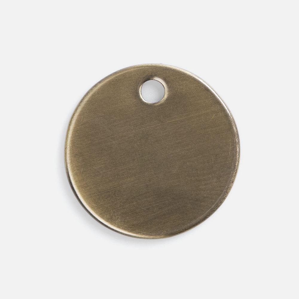 Шильдик металлический Alfa Sirkel, бронзовый — изображение 2