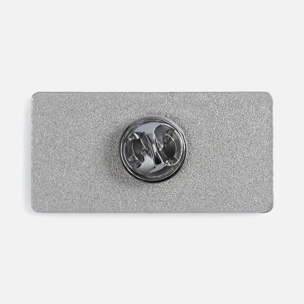 Значок Sanga Matto, серебристый глянцевый — изображение 4