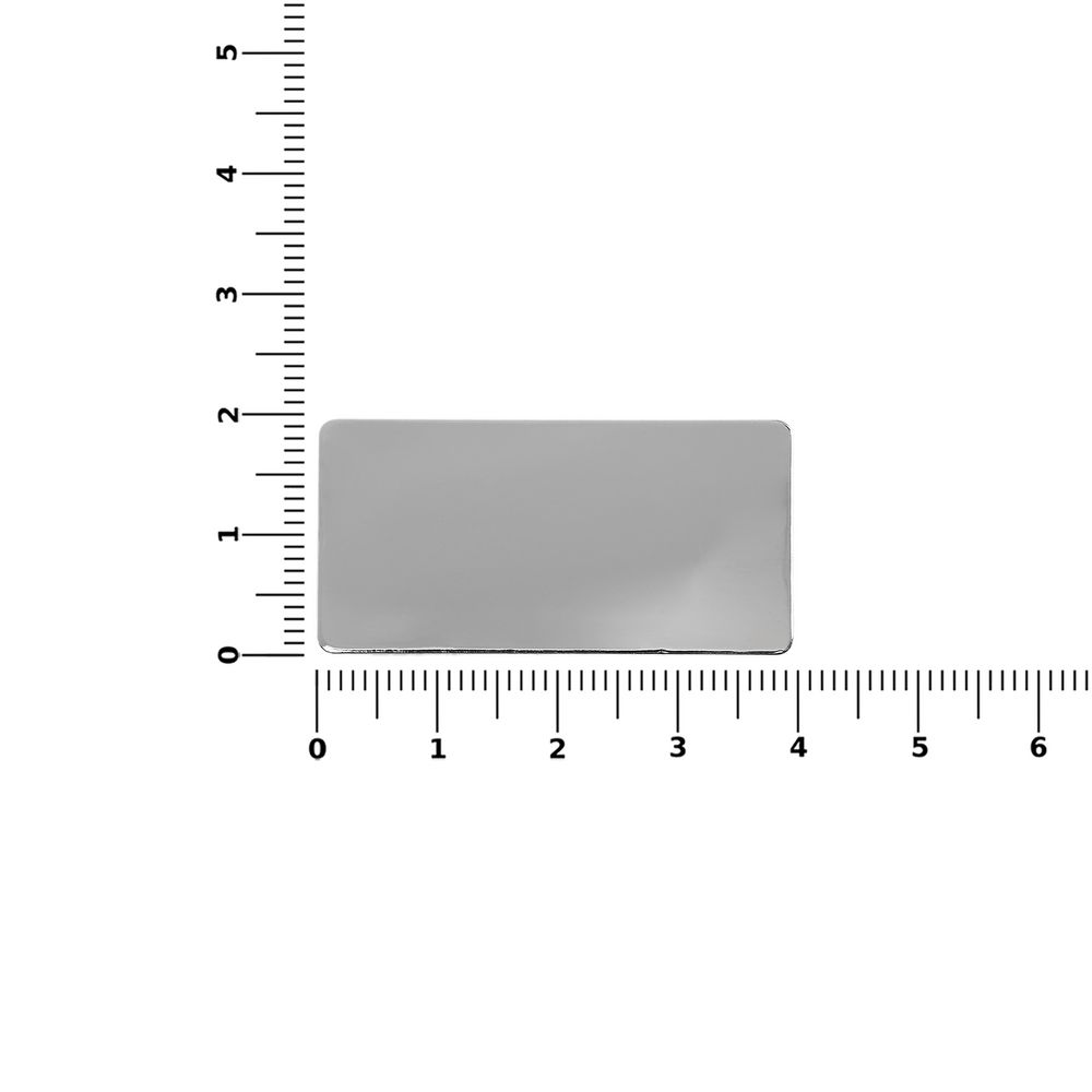 Значок Magnet Matto, серебристый глянцевый — изображение 6