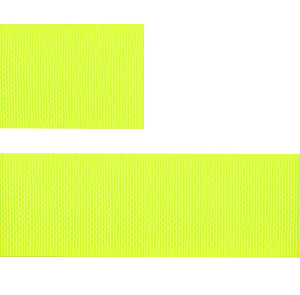 Стропа текстильная Fune 35 XXXL, желтый неон, 270 см — изображение 3