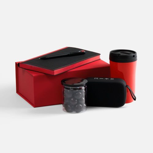 Набор Nice Twice Underway, черный с красным