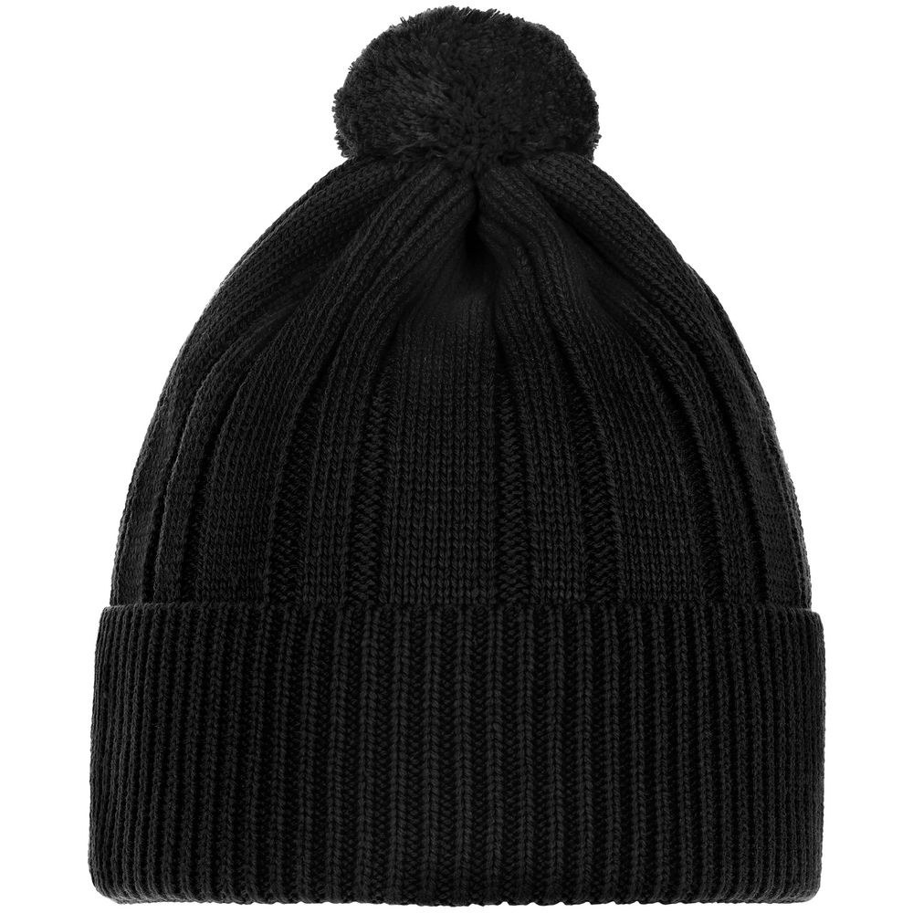 Шапка Knit Beat, черная — изображение 3