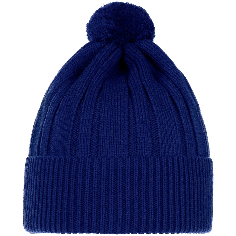 Шапка Knit Beat, темно-синяя — изображение 3