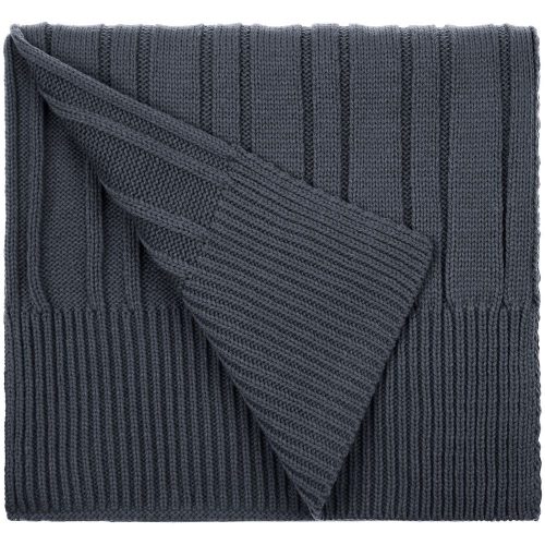 Шарф Knit Beat, серый (графит)