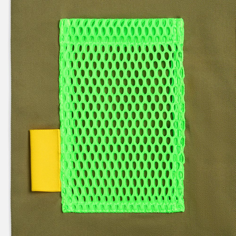 Заготовка из крупной сетки Rete, M, зеленый неон — изображение 7
