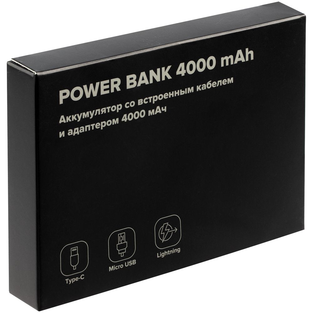 Внешний аккумулятор Easy Trick Comfort 4000мАч, синий — изображение 12