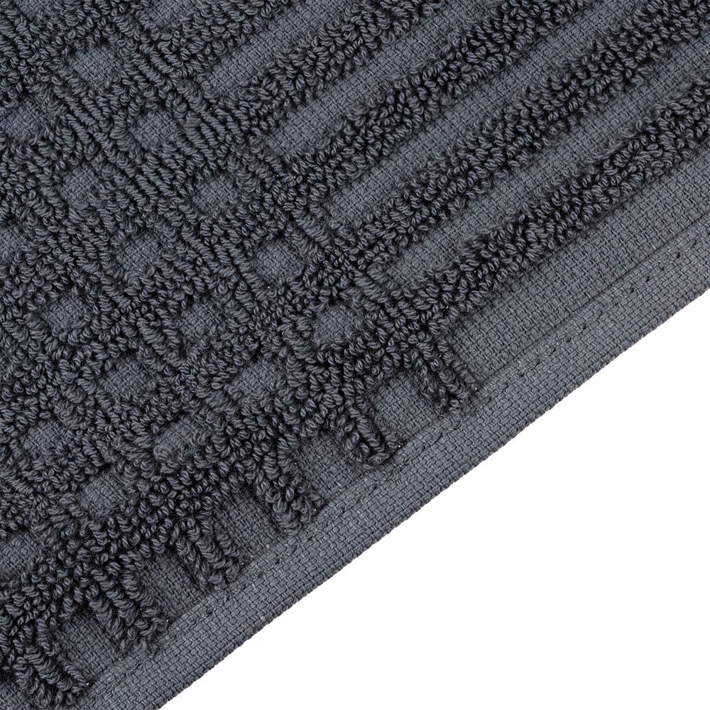 Полотенце Farbe, среднее, темно-серое — изображение 7