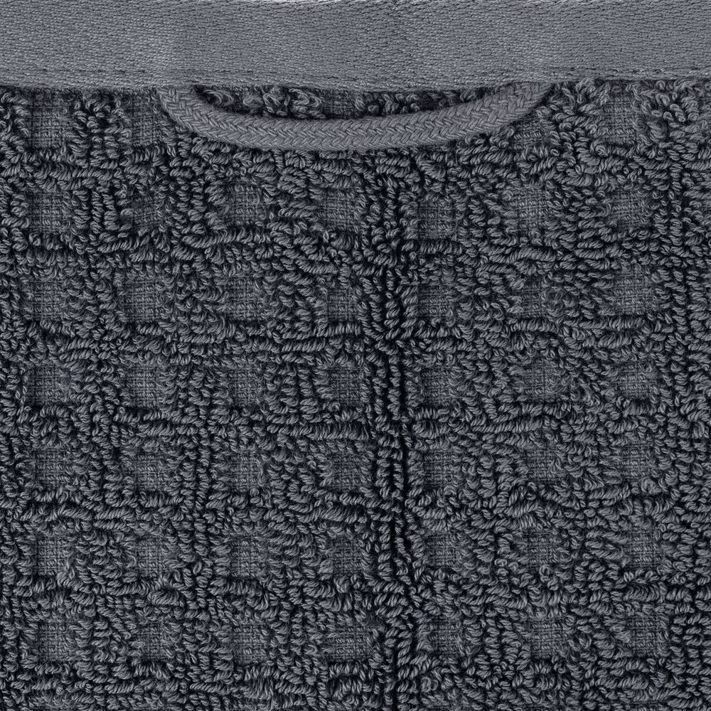 Полотенце Farbe, среднее, темно-серое — изображение 5