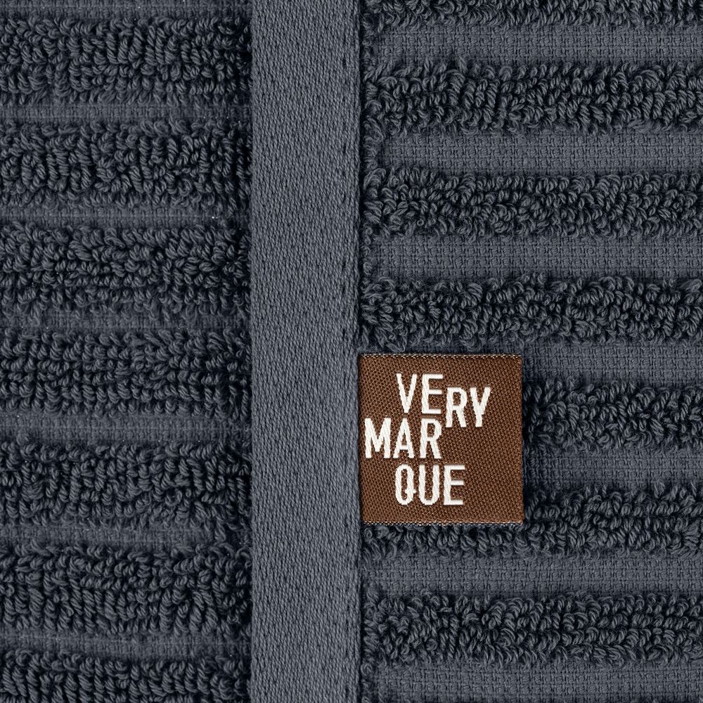 Полотенце Farbe, среднее, темно-серое — изображение 4