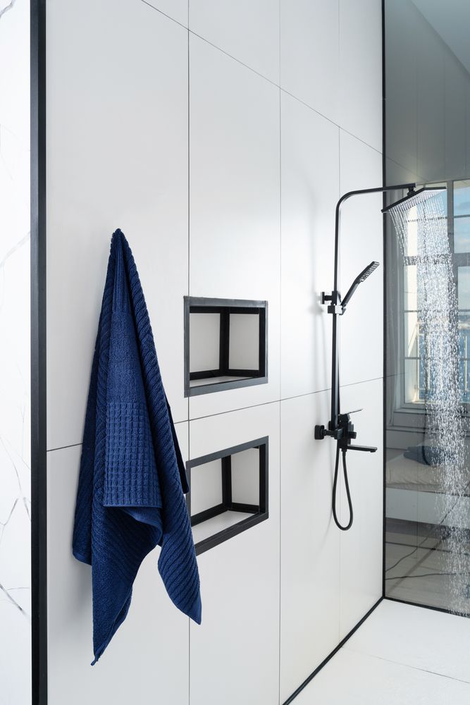 Полотенце Farbe, большое, синее — изображение 8