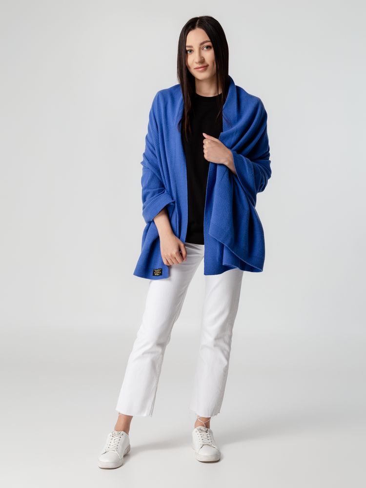 Плед-Палантин Territ, голубой — изображение 11