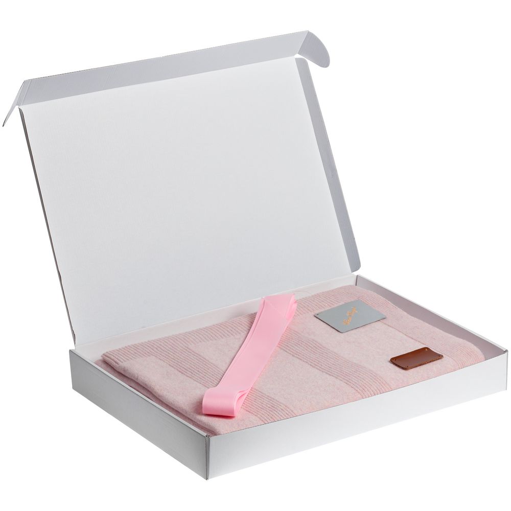 Плед-Палантин Territ, светло-розовый — изображение 8