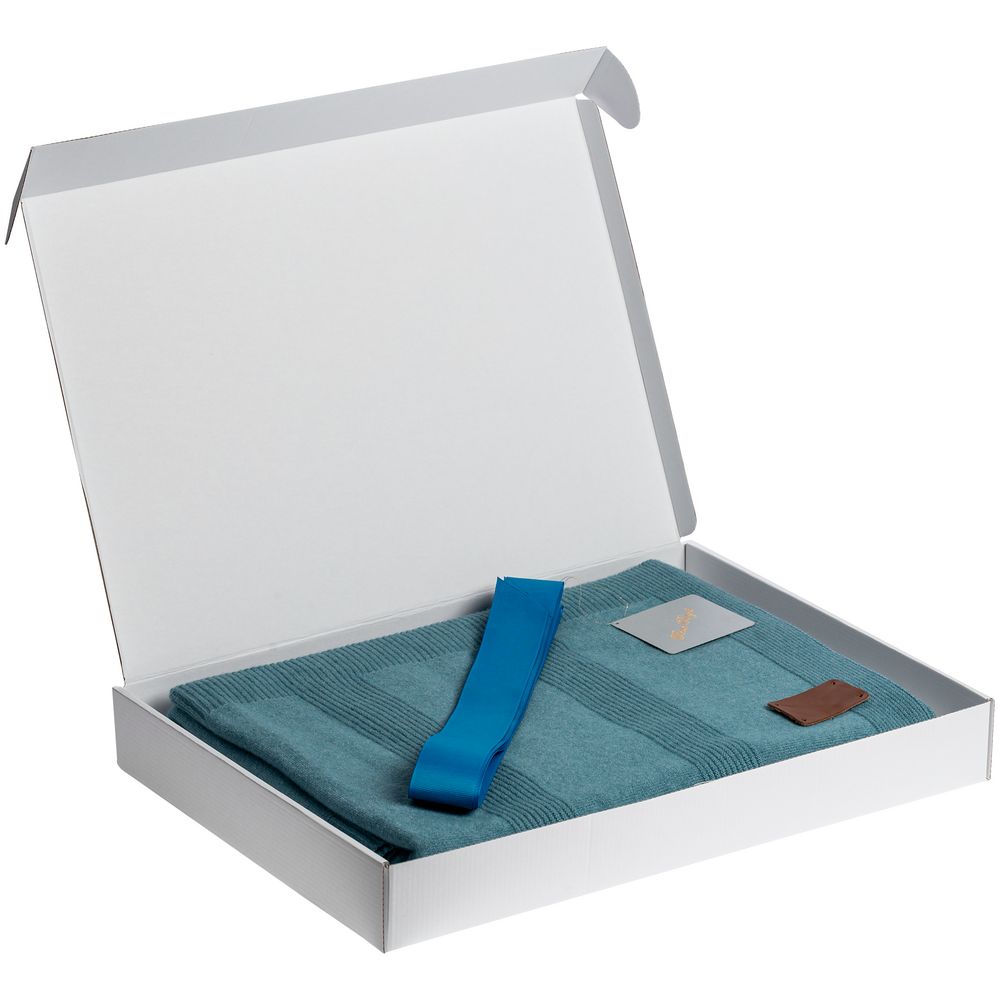 Плед-Палантин Territ, светло-бирюзовый — изображение 8