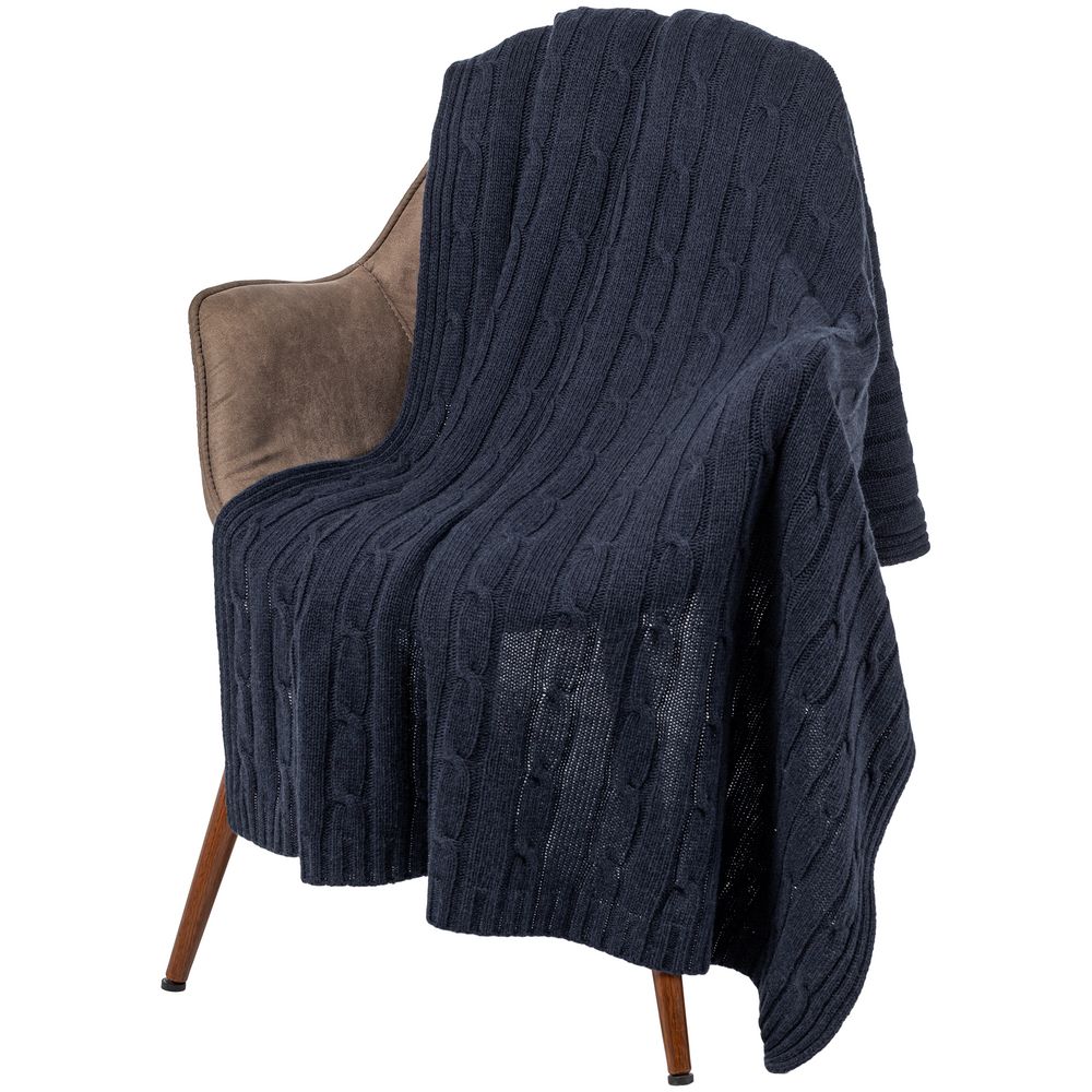 Плед Auray, синий — изображение 2