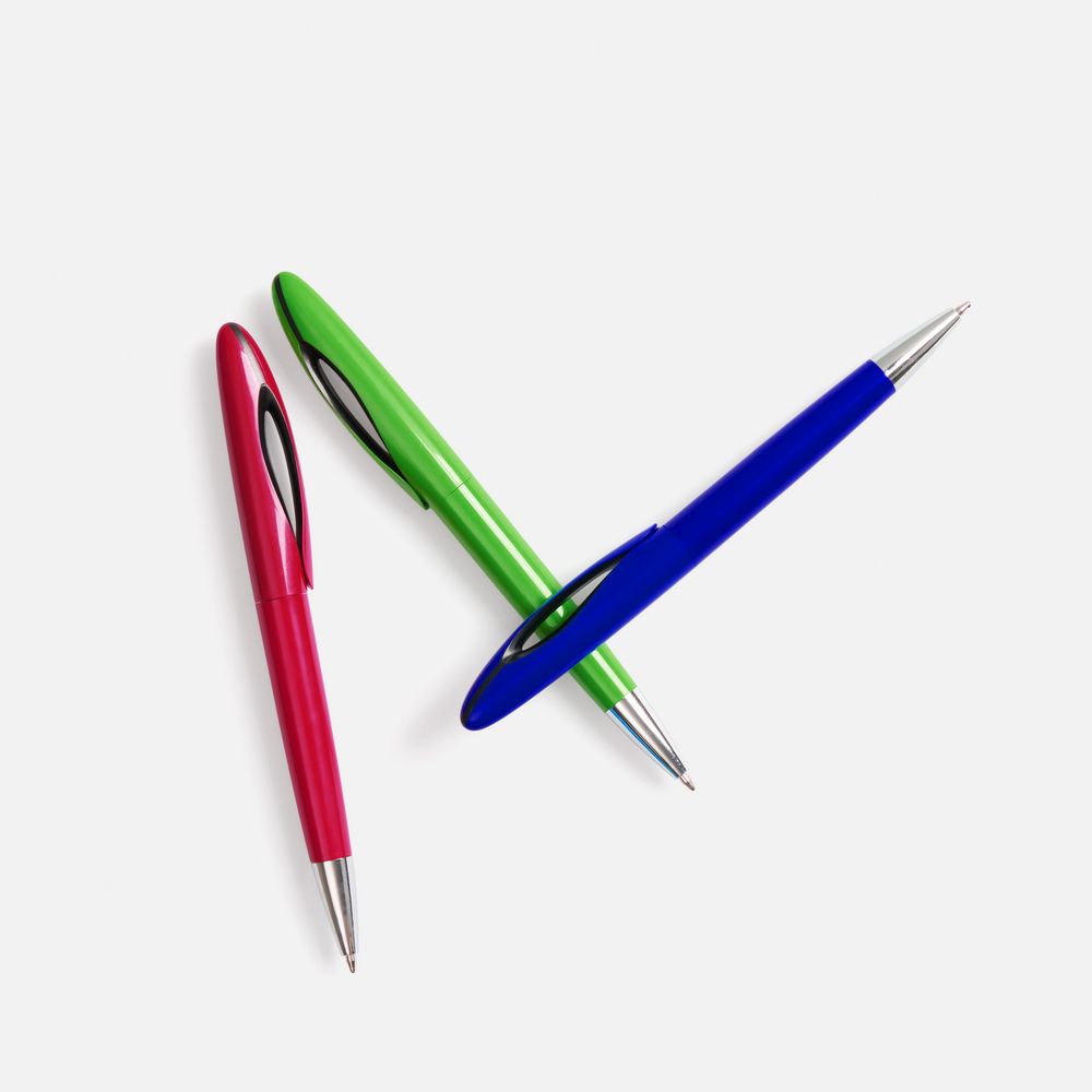 Ручка шариковая Nave Color, зеленая — изображение 5