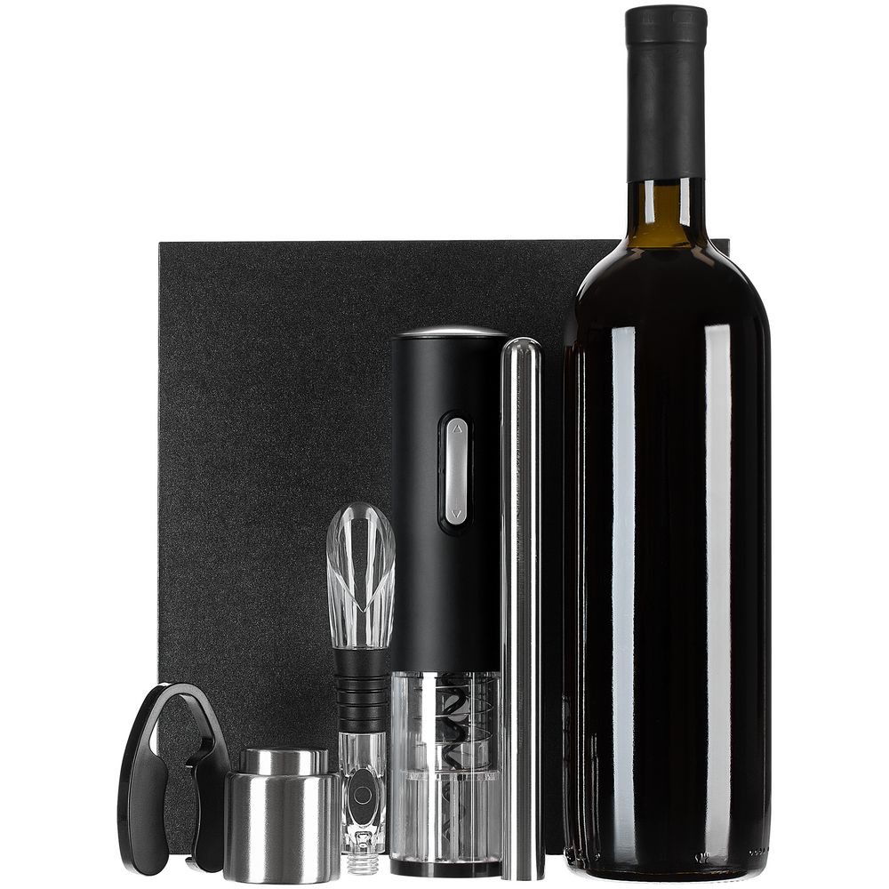 Винный набор Wine Diesel, черный — изображение 2