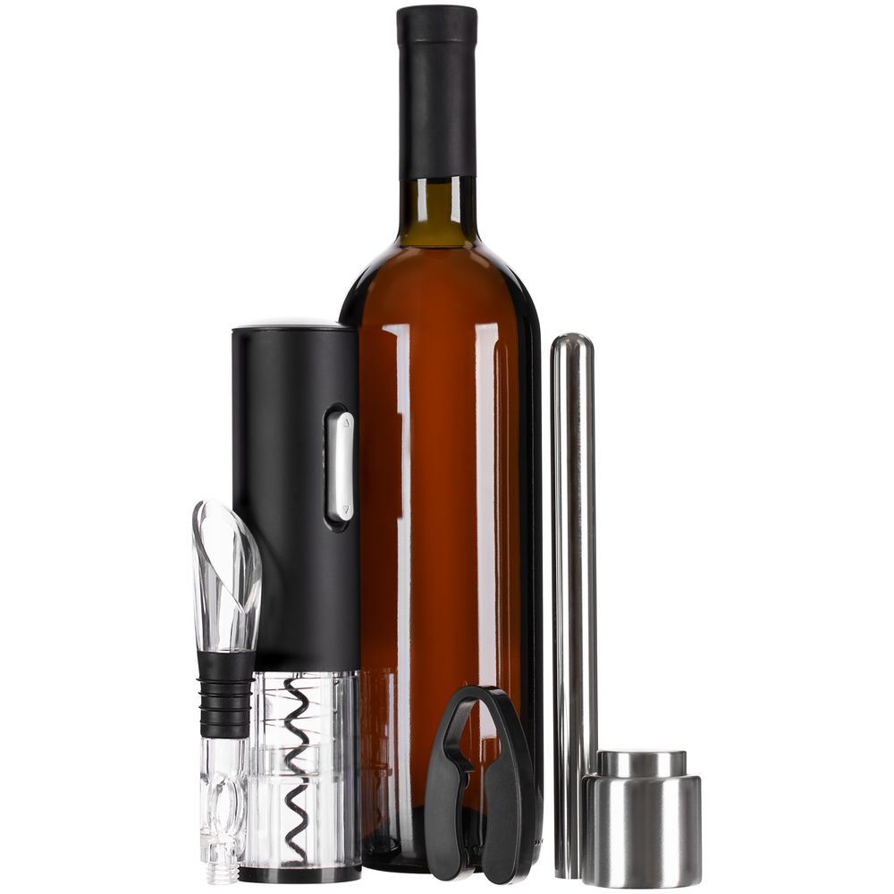 Винный набор Wine Diesel, черный — изображение 5