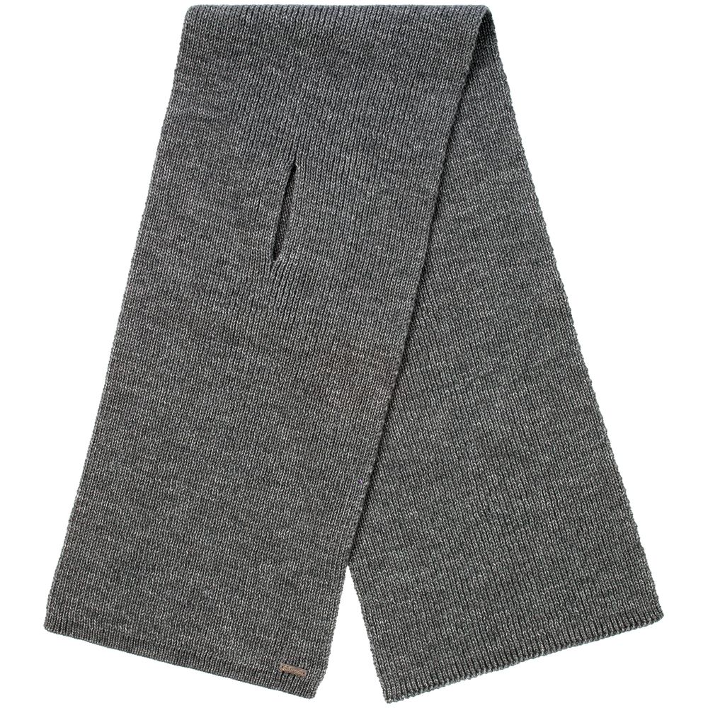 Шарф Bernard, серый меланж — изображение 4