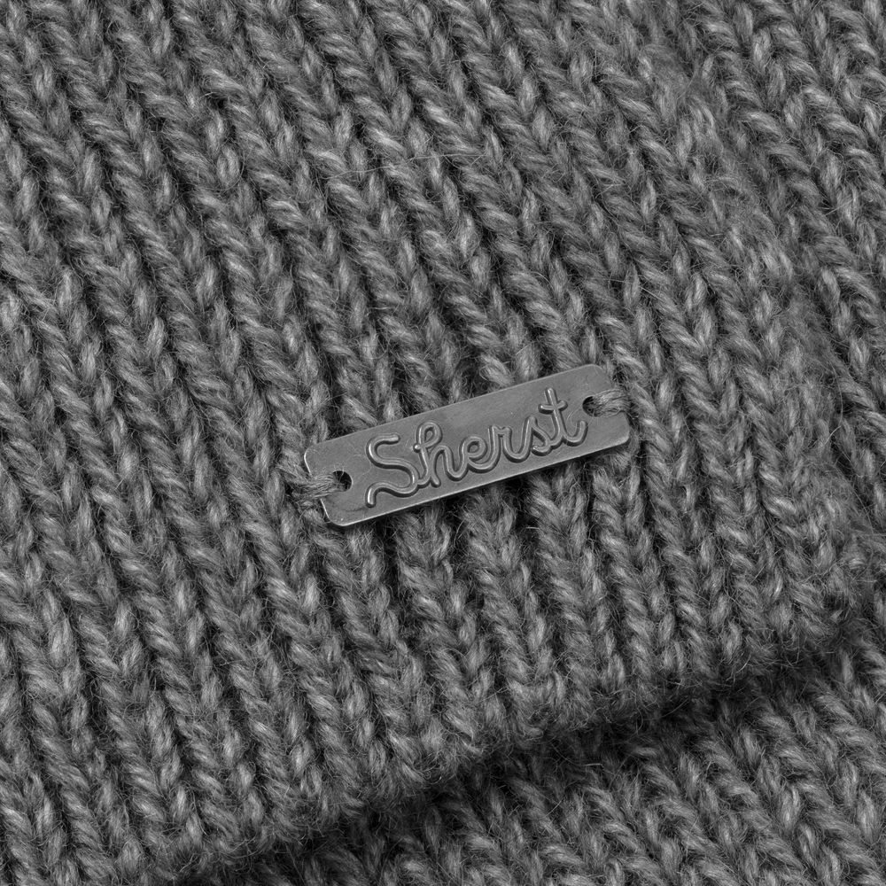 Шарф Bernard, серый меланж — изображение 6