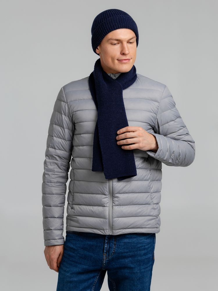 Шарф Bernard, темно-синий — изображение 10