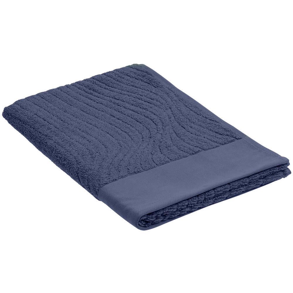 Полотенце New Wave, среднее, синее — изображение 2