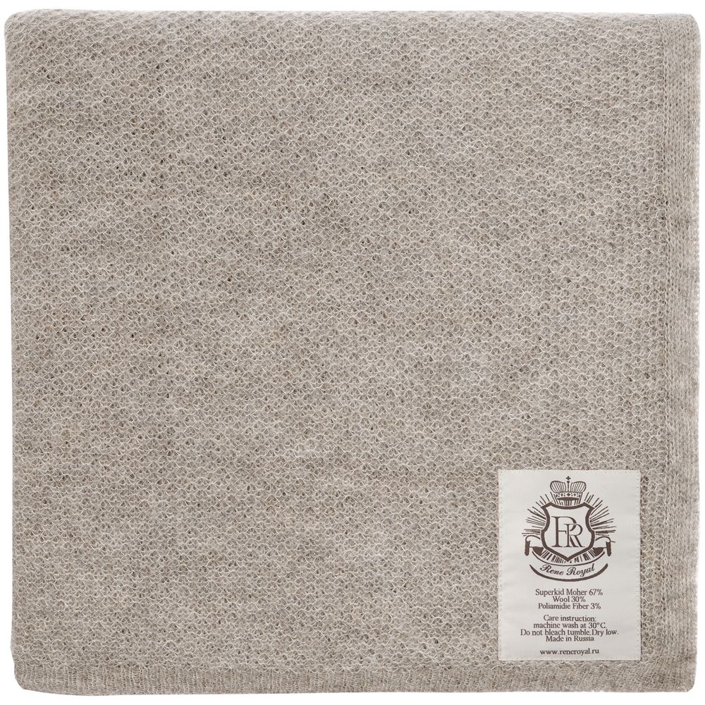 Плед Medley, бежево-серый — изображение 2