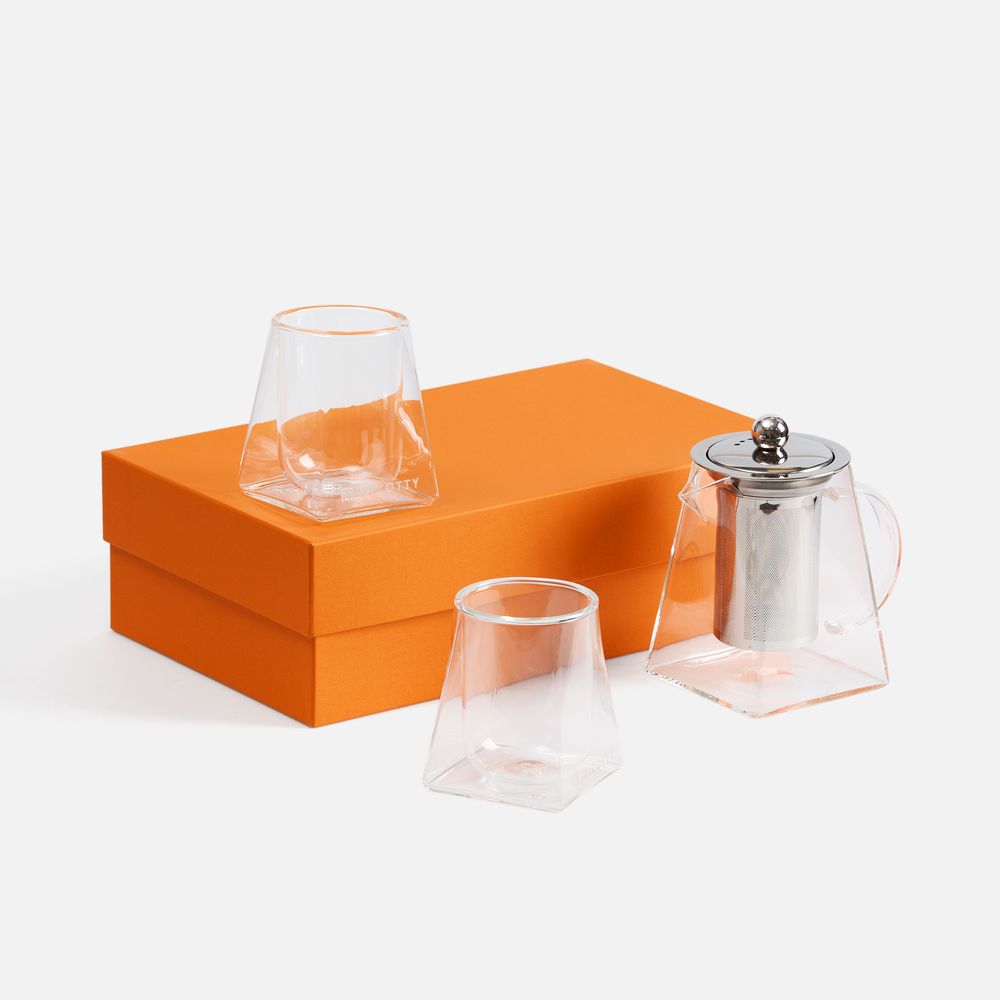Чайный набор Quadroni в оранжевой коробке — изображение 2