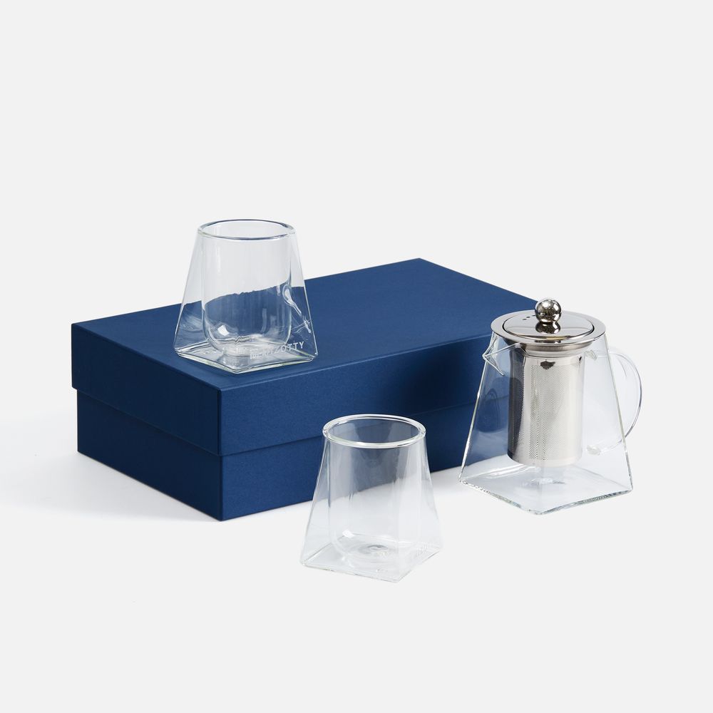 Чайный набор Quadroni в темно-синей коробке — изображение 2